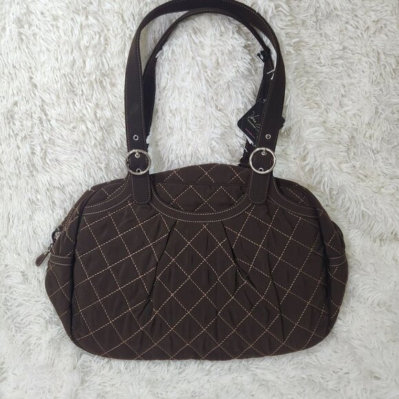 NWT Vera Bradley Espresso Oh Baby Diaper Bag - Picture 2 of 9